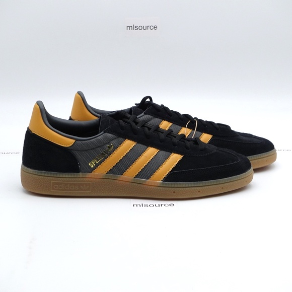 NEW Size 10 Men's adidas Originals Handball Spezial Sneakers IF9528 Core Black - Picture 3 of 7